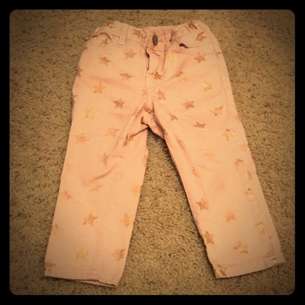 Pink jeans!